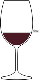 Wine Glass Bold Red Whiteys Liquor
